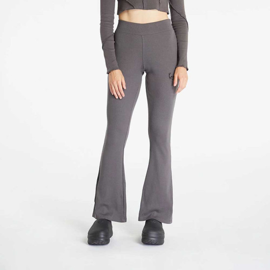 Karl Kani Γυναικείο κολάν Small Signature Flared Rib Leggings